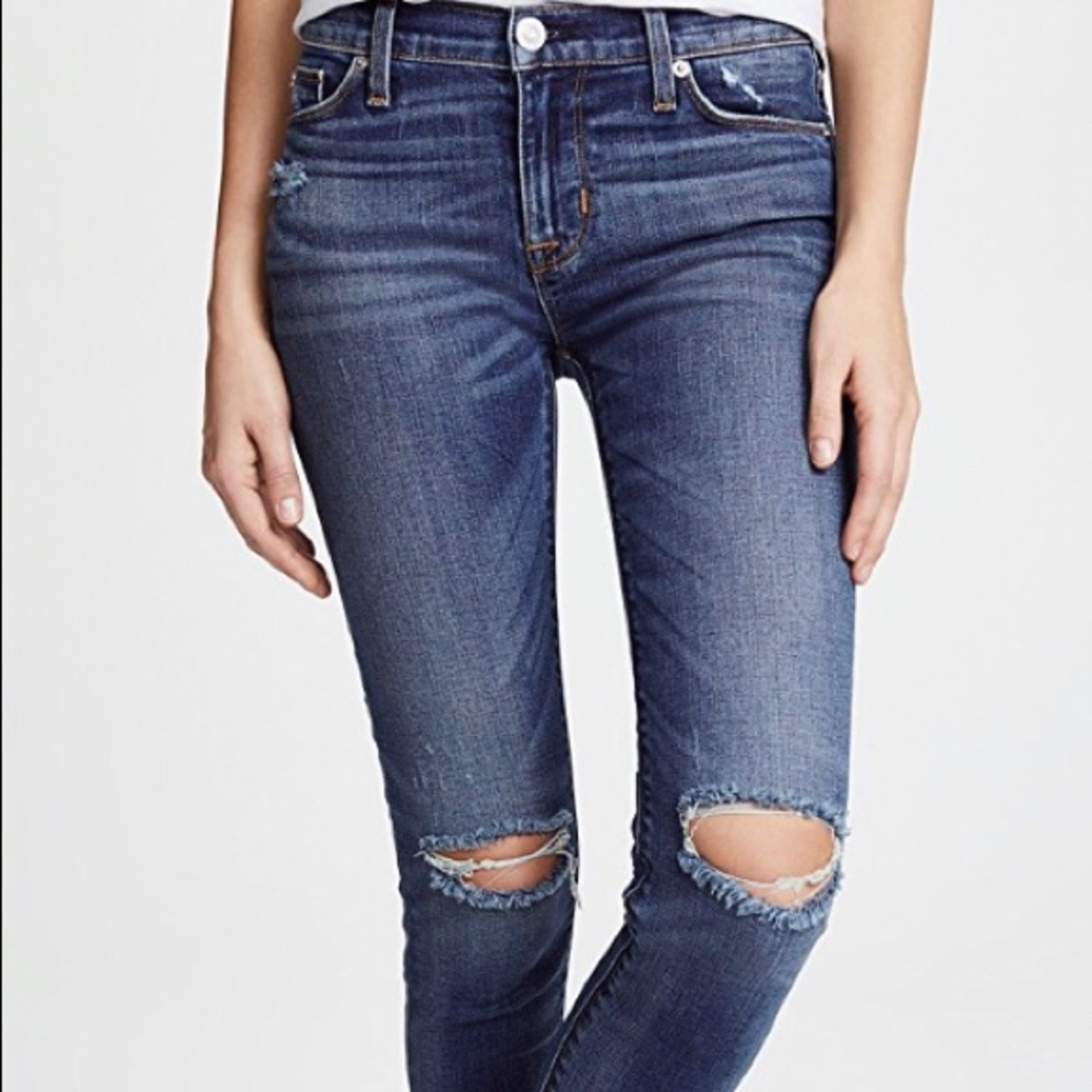 Nico Mid Rise Super Skinny Jeans